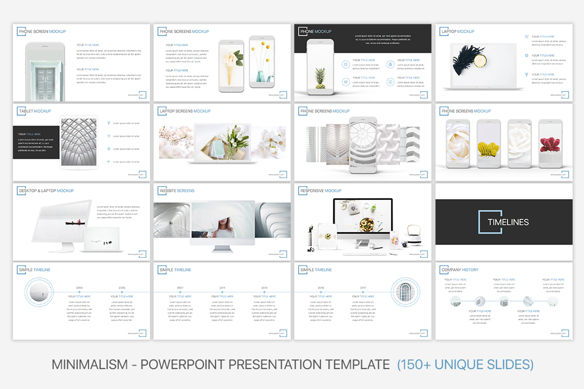 Minimalism - PowerPoint Template, a Presentation Template by Helga_Design (Photo 7 of 13)