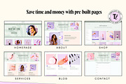 Sage Green Wix Website Template, a Wix Template by Template Twist Shop (Thumbnail 5 of 9)