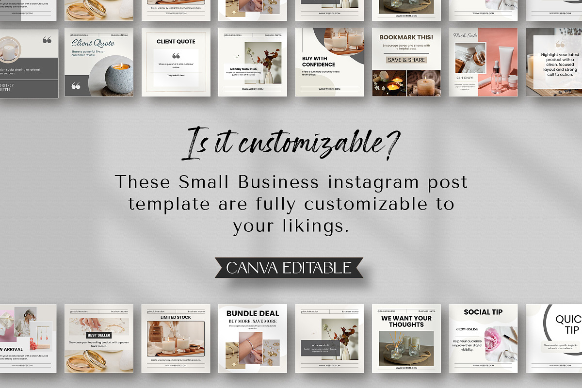 Small Business Canva Instagram Post preview 4