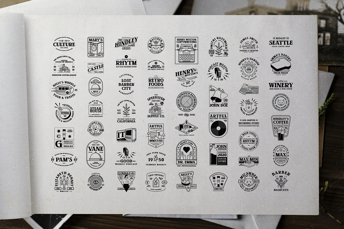 Greatsby + Extras, a Serif Font by The Good Store (Photo 10 of 10)