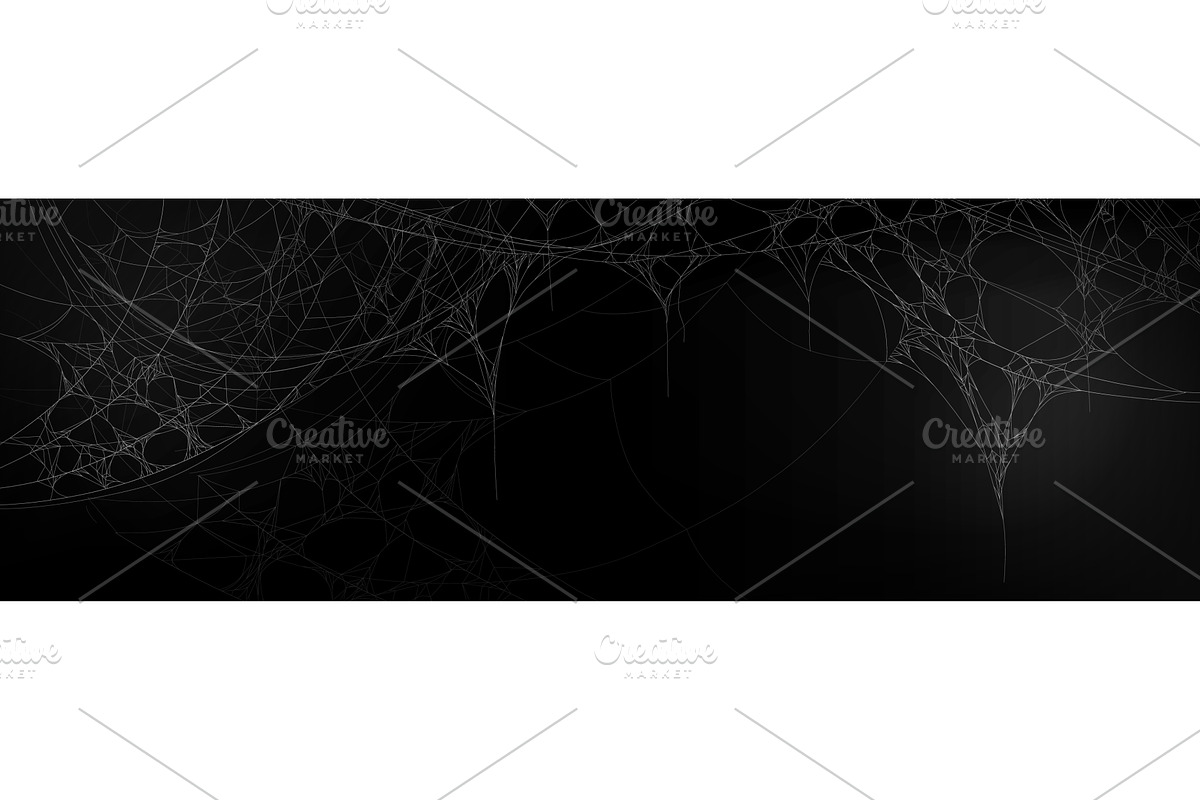 Delicate white spider web structure, a Texture Illustration by art PVP - market