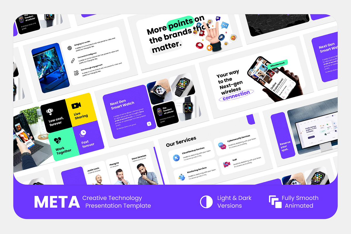 META - Unique Slides Presentation v2, a Presentation Template by MNML Agency (Photo 1 of 78)