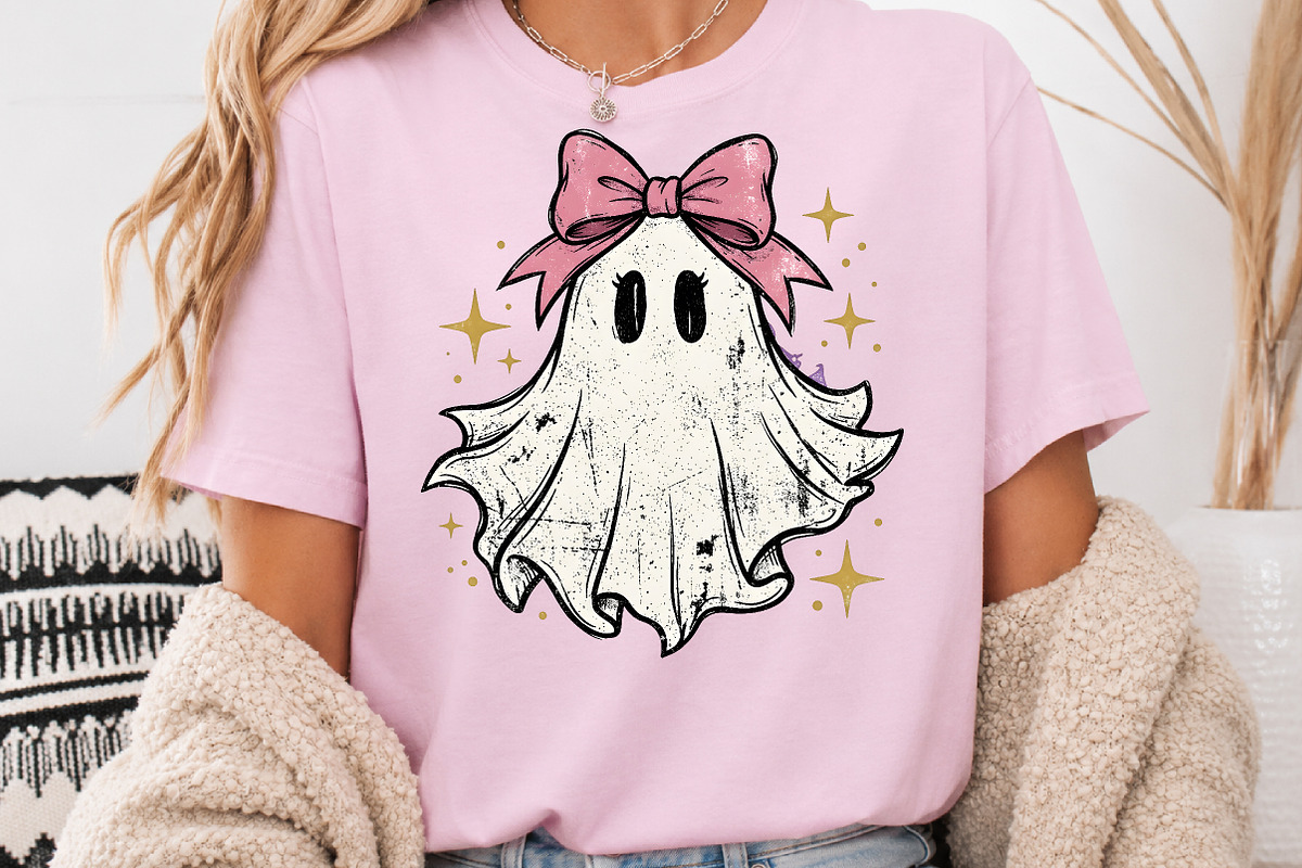 Coquette Ghost Bow Halloween PNG, a Seasonal Illustration by Rose Art (Photo 3 of 4)