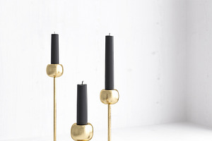 Candle Holder West Elm Modern Brass