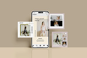 Instagram Post Mockup, a Print Template by Difa Design (Thumbnail 8 of 9)