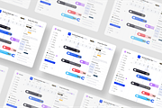 Task Management Admin Dashboard, an UI Kit Template by SquidPixey (Thumbnail 4 of 5)