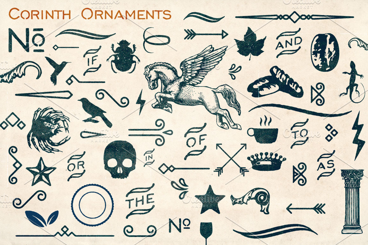 Corinth Ornaments