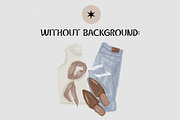 Fashion. Texture and line elements, a Texture Illustration by divanovskaya_nv (Thumbnail 4 of 25)