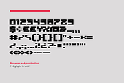 Mecha - block font, a Font by SelfBuild Type (Thumbnail 6 of 13)