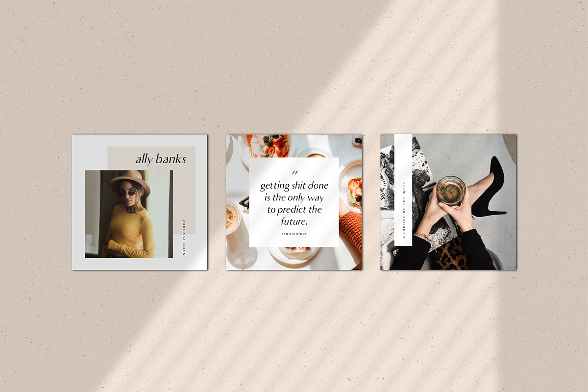 Osaka Social Media Kit, a Social Media Template by The Blog Stop (Photo 6 of 11)