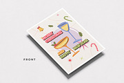 Christmas And New Year Card Vol.1, an Invitation Template by Bewalrus Studio (Thumbnail 2 of 4)
