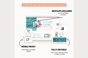 Systeme.io Calypso Peach Lead Funnel, a Landing Page Template by Hayley's Digital Hub (Thumbnail 3 of 9)