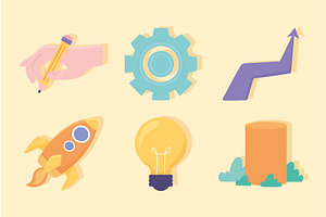 progress and successful, an Object Illustration by studiogstock