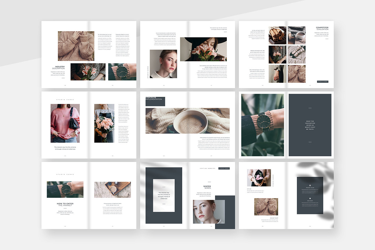 Hickory Proposal Template, a Brochure Template by Studio Sumac (Photo 7 of 8)