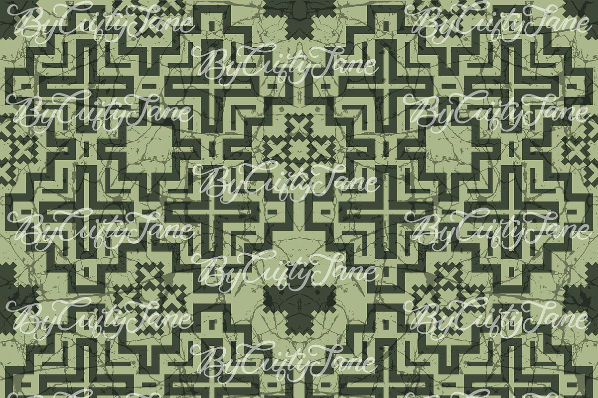 Adinkra ABAN Pattern, a Pattern Graphic by ByGiftyJane (Photo 9 of 11)
