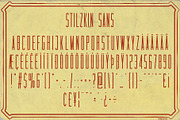 The Print Press Collection, a Sans Serif Font by Bart Wesolek (Thumbnail 9 of 10)
