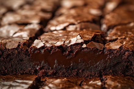 Delicious Chocolate Brownies Rich Da, a Background Photo by Pixeness