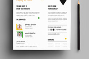 Business Conference Flyer, a Flyer Template by MightyDesign (Thumbnail 4 of 7)