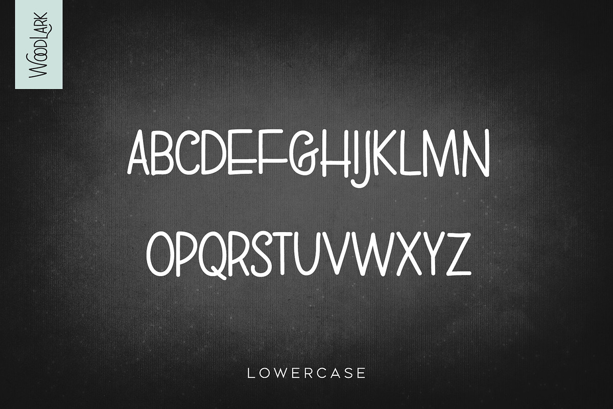 WoodLark Handwritten Font preview 4