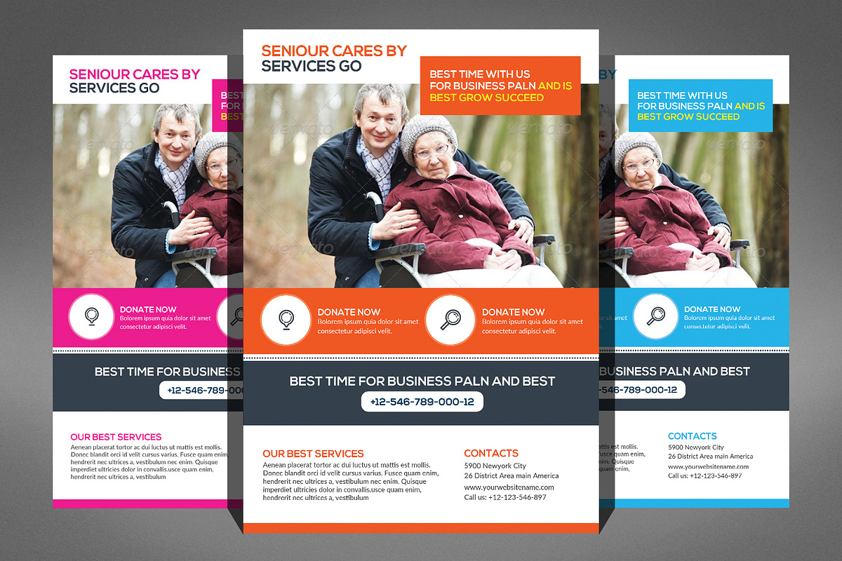 Corporate Business Flyer bundle, a Flyer Template by Graphic Templates (Photo 4 of 6)