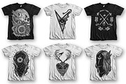 100 T-Shirt Designs Super Collection, an Animal Illustration by Design by sebrodbrick (Thumbnail 3 of 35)