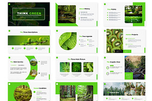 Think Green - Powerpoint Template