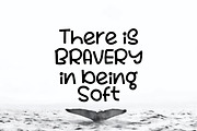 Big Whale Font, a Sans Serif Font by YandiDesigns (Thumbnail 3 of 4)