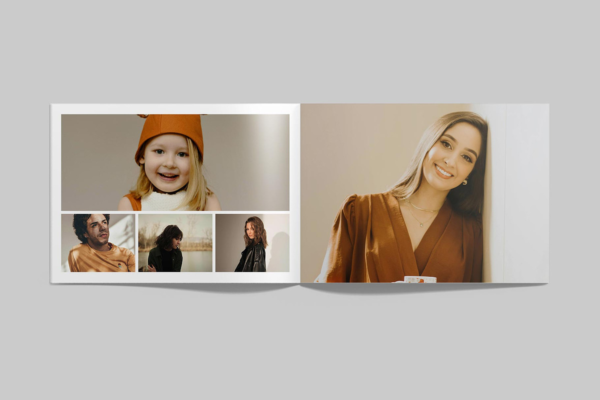 Photo Album Book Template, a Magazine Template by ElvinPrint (Photo 6 of 13)