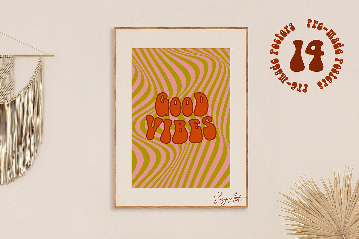 Groovy. Retro collection, an Illustration by EasyArt (Photo 4 of 9)