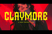 Claymore Typeface, a Font by Tugcu Design Co. (Thumbnail 1 of 4)
