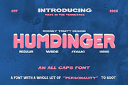 RT Humdinger, a Font by Rodney Truitt Jr (Thumbnail 1 of 12)