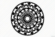 Boho Floral Mandala Vector Pack, an Illustration by Artivon (Thumbnail 6 of 20)
