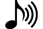 Music Notes & Sound Wave SVG Bundle, a Technology Illustration by jahid234 (Thumbnail 4 of 8)
