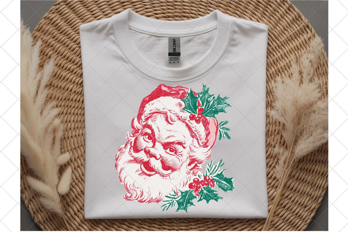 Christmas Line Art Png- Santa PNG, an Illustration by SinaCreation (Photo 3 of 7)