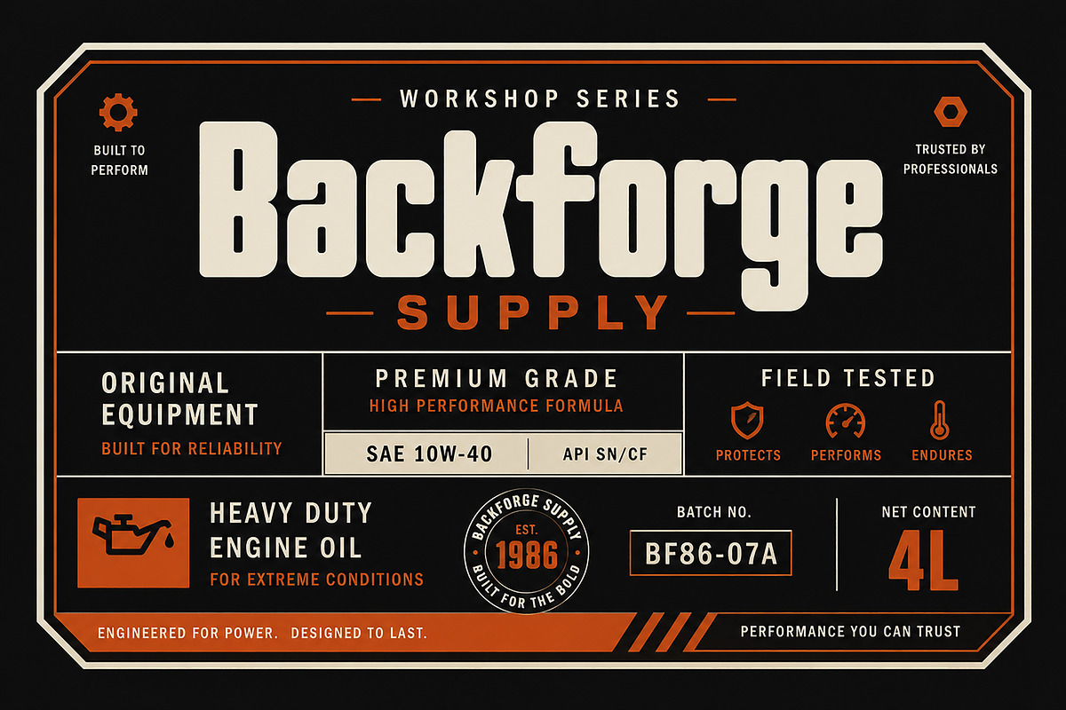 Backforge, a Slab Serif Font by Wow Magic (Photo 6 of 6)