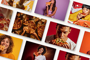 Aesthetic Pizza Stock Photos, a Food & Drink Photo by HipFonts (Thumbnail 4 of 11)