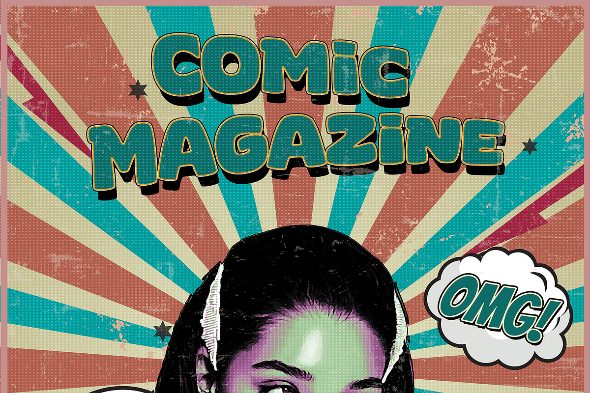 Retro Comic Book Style Poster Art, an Action Add-On by Photoshop Action (Photo 16 of 21)