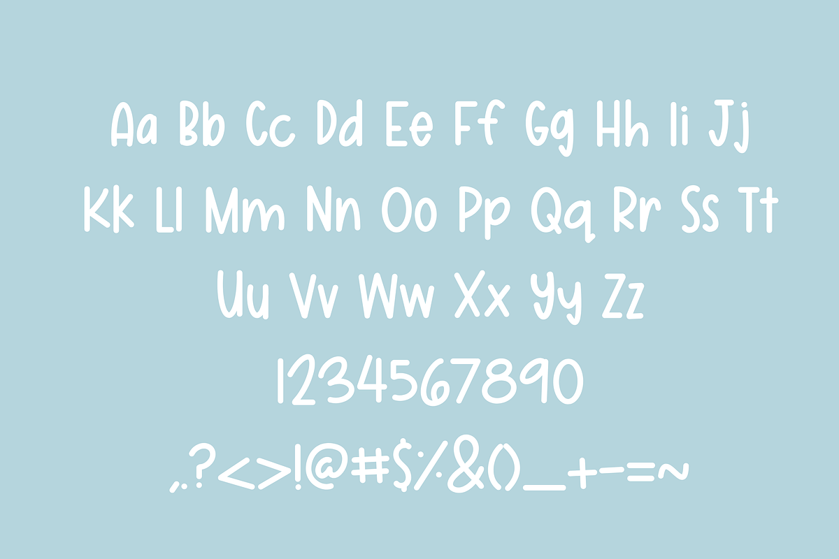 Summer Rainstorm, a Handwritten Font by Jande Summer (Photo 4 of 7)