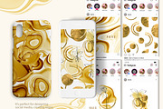 GOLD RUSH abstract collection, a Texture Graphic by Tiana Geo (Thumbnail 13 of 19)