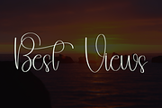 Beauty Sunrise, a Handwritten Font by InermediaSTUDIO (Thumbnail 6 of 8)