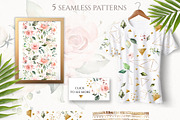 Sunny watercolor floral collection, a Decorative Illustration by Lisima (Thumbnail 8 of 14)