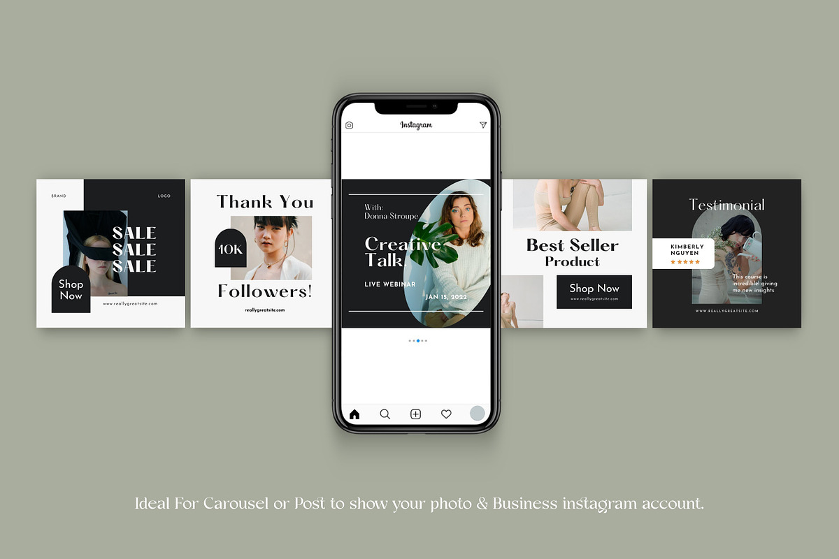 Sale! Consultant-Canva Social Media, a Social Media Template by Dirtytemp Studio (Photo 3 of 14)