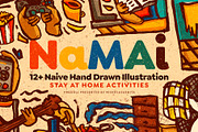 Namai: 12+ Hand Drawn Illustrations, a Person Illustration by nicholasasmita (Thumbnail 1 of 10)