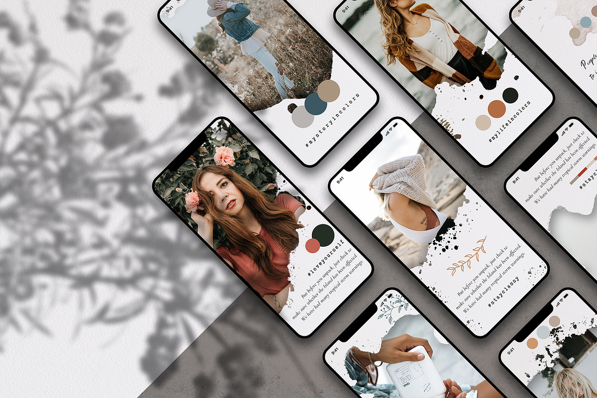 Canva Instagram Posts & Stories Pack, a Social Media Template by SilverStag Type Foundry (Photo 11 of 48)