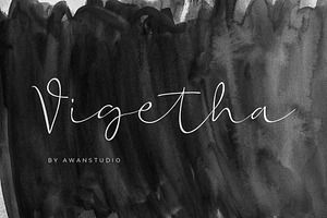 Vigetha Script Font