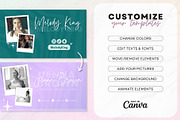 YouTube Channel Branding Kit | Canva, a Social Media Template by OniriqveDesigns (Thumbnail 8 of 10)