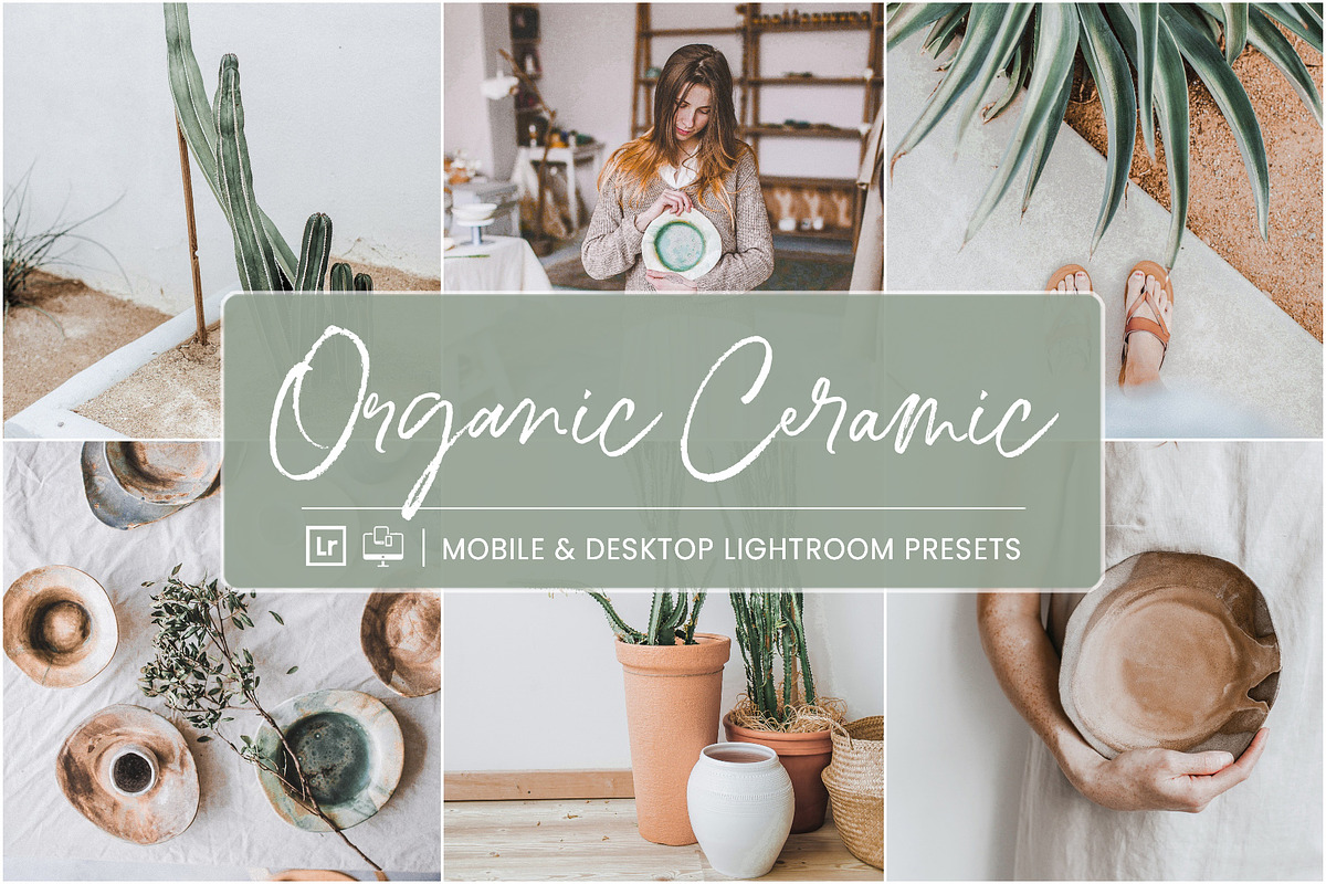 ORGANIC CERAMIC LIGHTROOM PRESETS, a Preset Add-On by Nes Design Co (Photo 1 of 10)