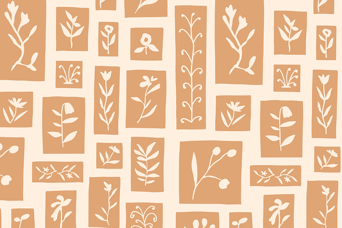 Floral inkblock clipart bundle, an Illustration by ClayStudio (Photo 8 of 8)