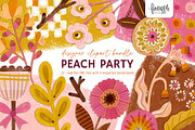 Modern Boho Floral Clipart, an Object Graphic by FINEAPPLE (Thumbnail 1 of 6)