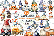 Gnomes Halloween Merry, an Illustration by DreamCafeArt (Thumbnail 1 of 7)